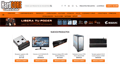 Desktop Screenshot of hardcorecomputacion.com.ar
